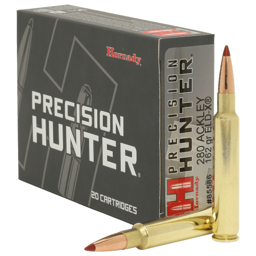 Hornady Precision Hunter .280 Ackley 162 Grain Rifle Ammo