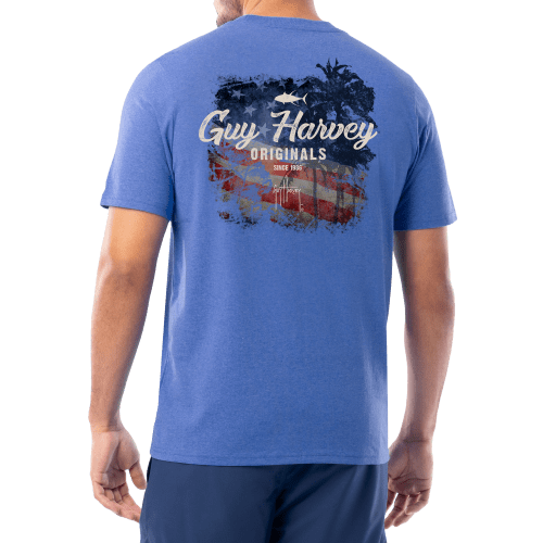 Guy Harvey Faded Short-Sleeve T-Shirt for Men