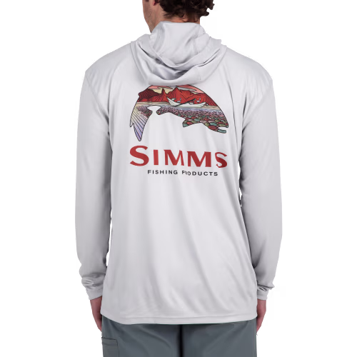 Simms Trout Artist Series Tech Long-Sleeve Hoodie for Men