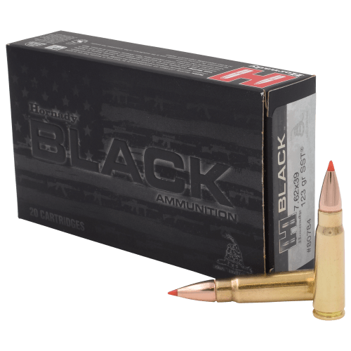 Hornady BLACK 7.62x39mm 123 Grain Centerfire Rifle Ammo