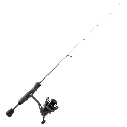 13 Fishing Wicked Stealth Edition Spinning Ice Combo