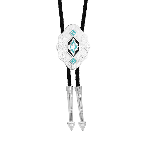 Montana Silversmiths Southwest Skies Scalloped Bolo Tie