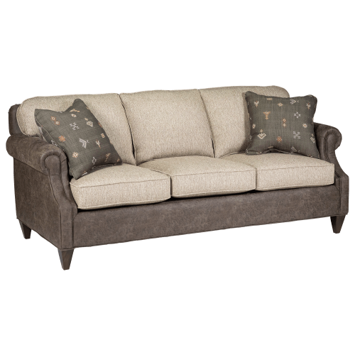 Modern of Marshfield Simply Rustic Furniture Collection Queen Sleeper Sofa
