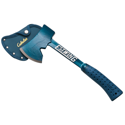 Estwing Blue Campers Axe with Stake Puller