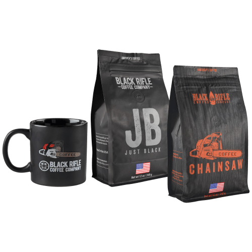 Black Rifle Coffee Company Chainsaw 1.0 Mug Bundle