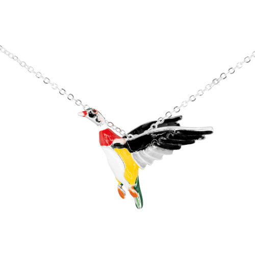 Amanda Blu Wood Duck Necklace