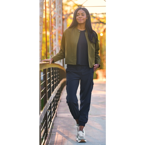 Natural Reflections Bomber Jacket for Ladies