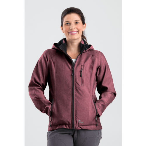 Berne Hooded Softshell Jacket for Ladies