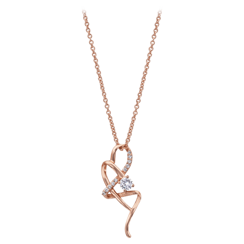 Montana Silversmiths It's Rose Gold Complicated Necklace
