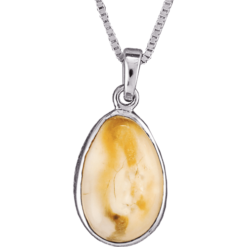 Frontier Collection Custom Sterling Silver Elk Ivory Necklace