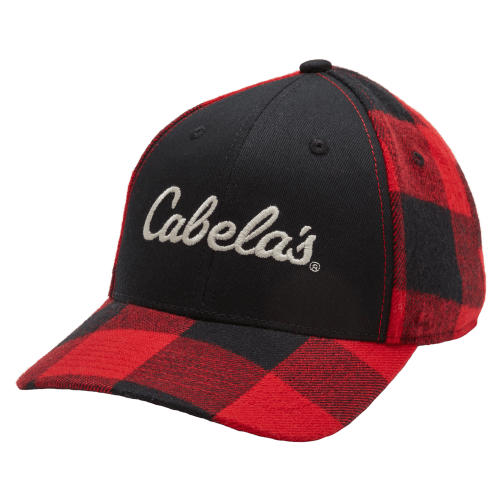 Cabela's Flannel Buffalo Plaid Cap