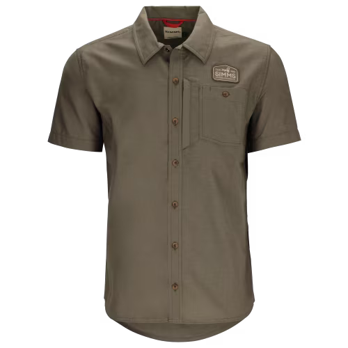 Simms Shop Fly Logo Short-Sleeve Shirt for Men