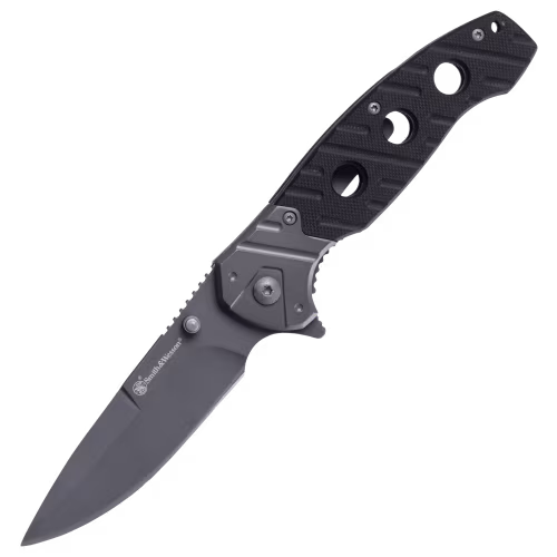 Smith & Wesson Clip Folding Knife with G10 Grips