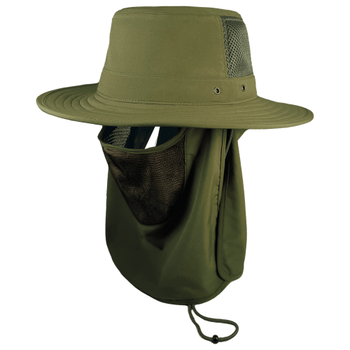 Kanut Sports Classic Safari Hat with Face and Neck Drapes