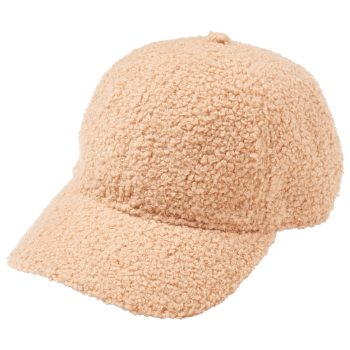 Natural Reflections Cozy Curly Sherpa Cap for Ladies