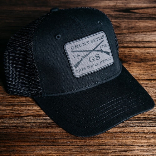 Grunt Style GS Twill Logo Mesh-Back Cap for Men