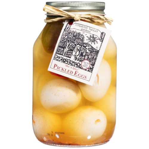Cherith Valley Gardens Hot 'n Spicy Pickled Chicken Eggs