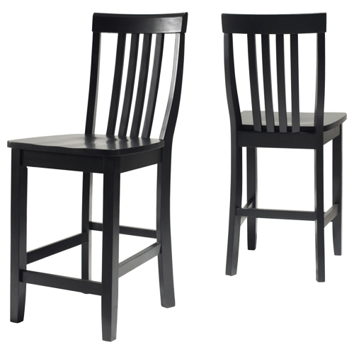 Crosley School House 2-Piece Counter Stool Set