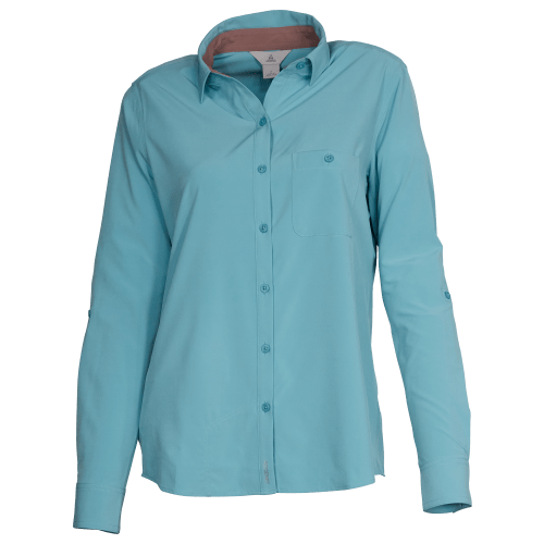 Ascend Tech Woven Long-Sleeve Shirt for Ladies