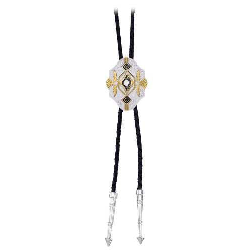 Montana Silversmiths Scalloped Bolo Tie