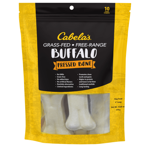 Cabela's Buffalo Pressed Bone Dog Treats
