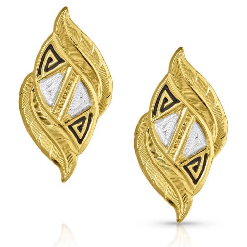 Montana Silversmiths Boundless Montana Legacy Post Earrings