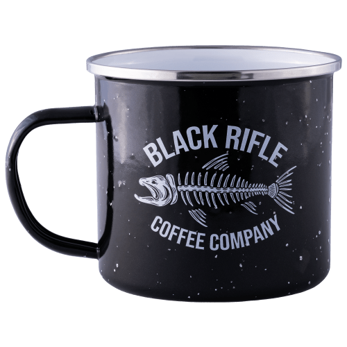 Black Rifle Coffee Company Cup-O-Fish Enamel Mug
