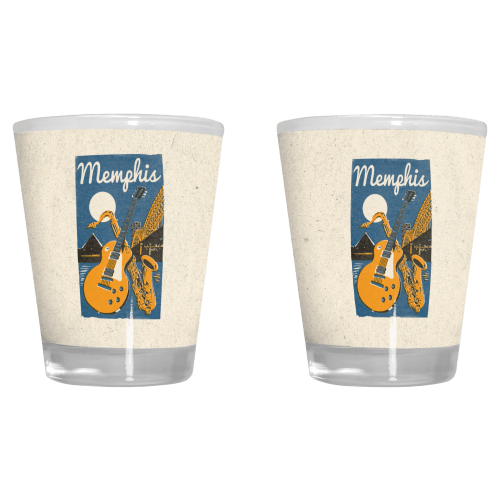 Lantern Press Tennessee Music 2 oz. Shot Glass