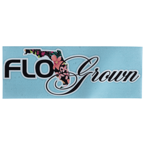 FloGrown Tropical Die-Cut Vinyl Decal