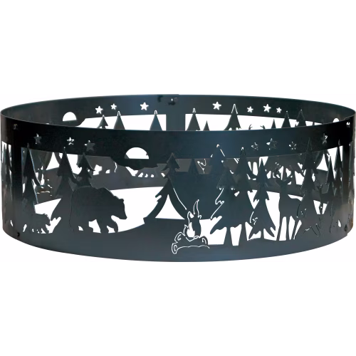 P&D Metal Works Northwoods Campground Campfire Ring