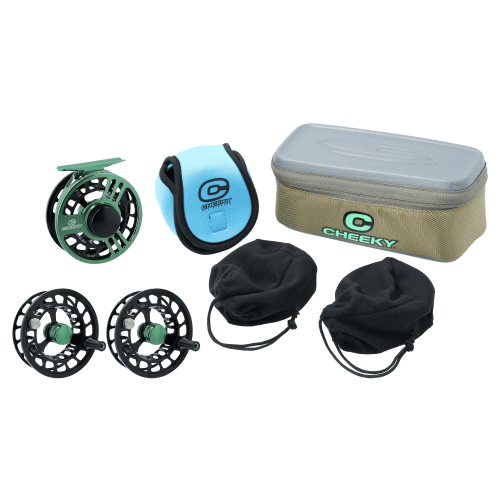 Cheeky Launch Triple Play Fly Reel Package