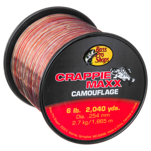 Crappie Maxx Camo Fishing Line