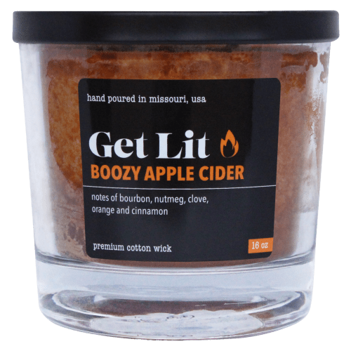 Get Lit Boozy Apple Cider Candle