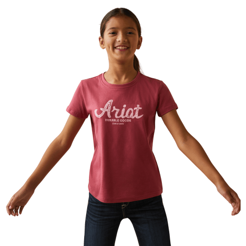 Ariat Durable Goods Short-Sleeve T-Shirt for Girls
