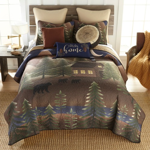 Donna Sharp Folk Art Forest 3-Piece Bedding Set