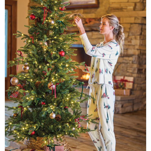 Natural Reflections Holiday Camper Joggers for Ladies