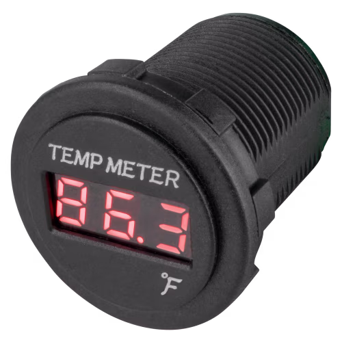 Sea-Dog Round LED Temperature Meter