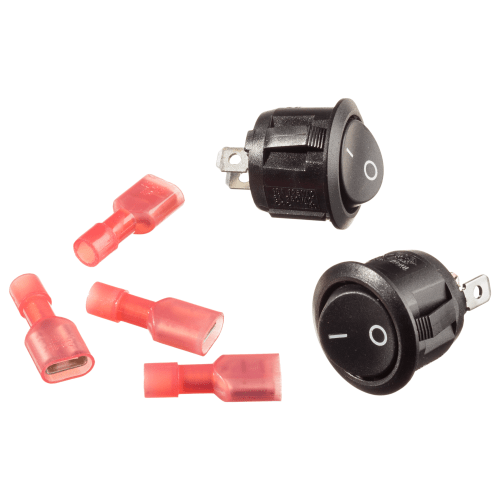 Blue Water LED On/Off Mini Rocker Switch