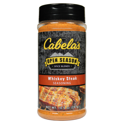 Cabela's Open Season Spice Blends Whiskey Steak Seasoning