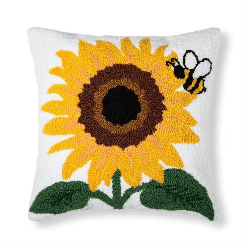 C&F Home Sunflower and Bee Throw Pillow