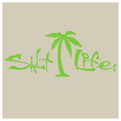 Salt Life Signature Palm Tree Decal