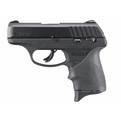 Ruger EC9s Semi-Auto Pistol with Hogue Beavertail HandALL Grip