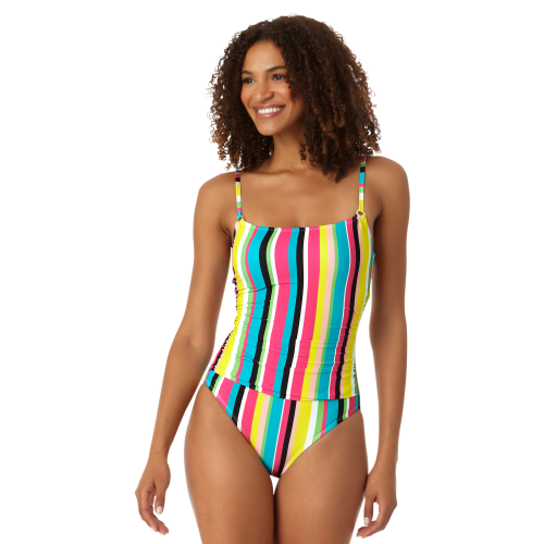Anne Cole Shirred Lingerie Maillot Swimsuit for Ladies