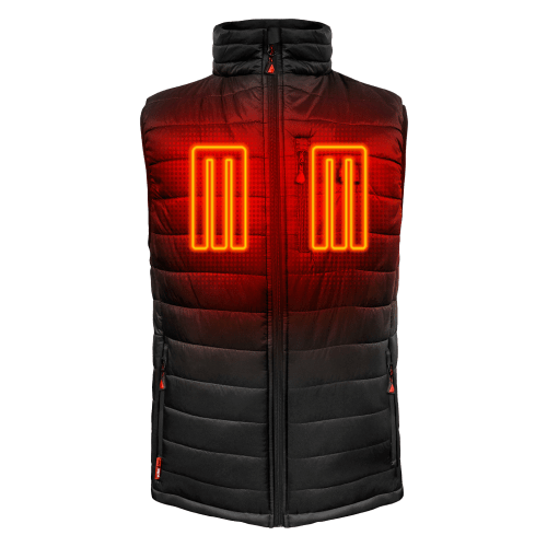 ActionHeat 5V Battery Heated Insulated Puffer Vest for Men