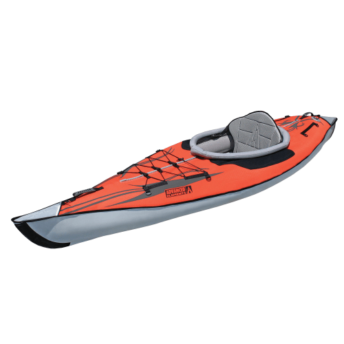 Advanced Elements AdvancedFrame Inflatable Kayak in Red with Pump