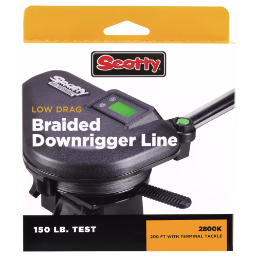 Scotty Premium Low Drag Braided Downrigger Line