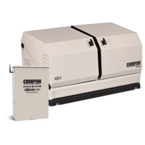 Champion Power Equipment 14kW aXis Home Standby Generator with Whole House Switch