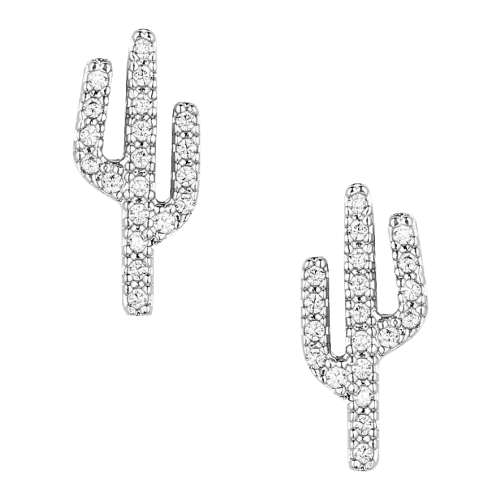 Montana Silversmiths Sparkling Saguaro Earrings