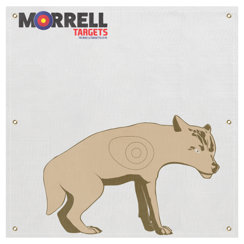 Morrell NASP-IBO Life-Size Coyote Archery Target Face