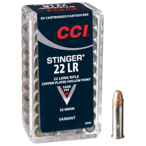 CCI Stinger .22 LR 32 Grain Rimfire Ammo